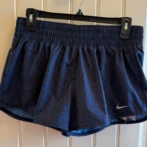 Nike Women's Blue Athletic Shorts